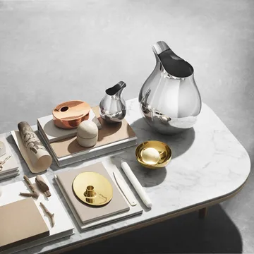 Ilse skål messing - Diameter 12,5 cm - Georg Jensen