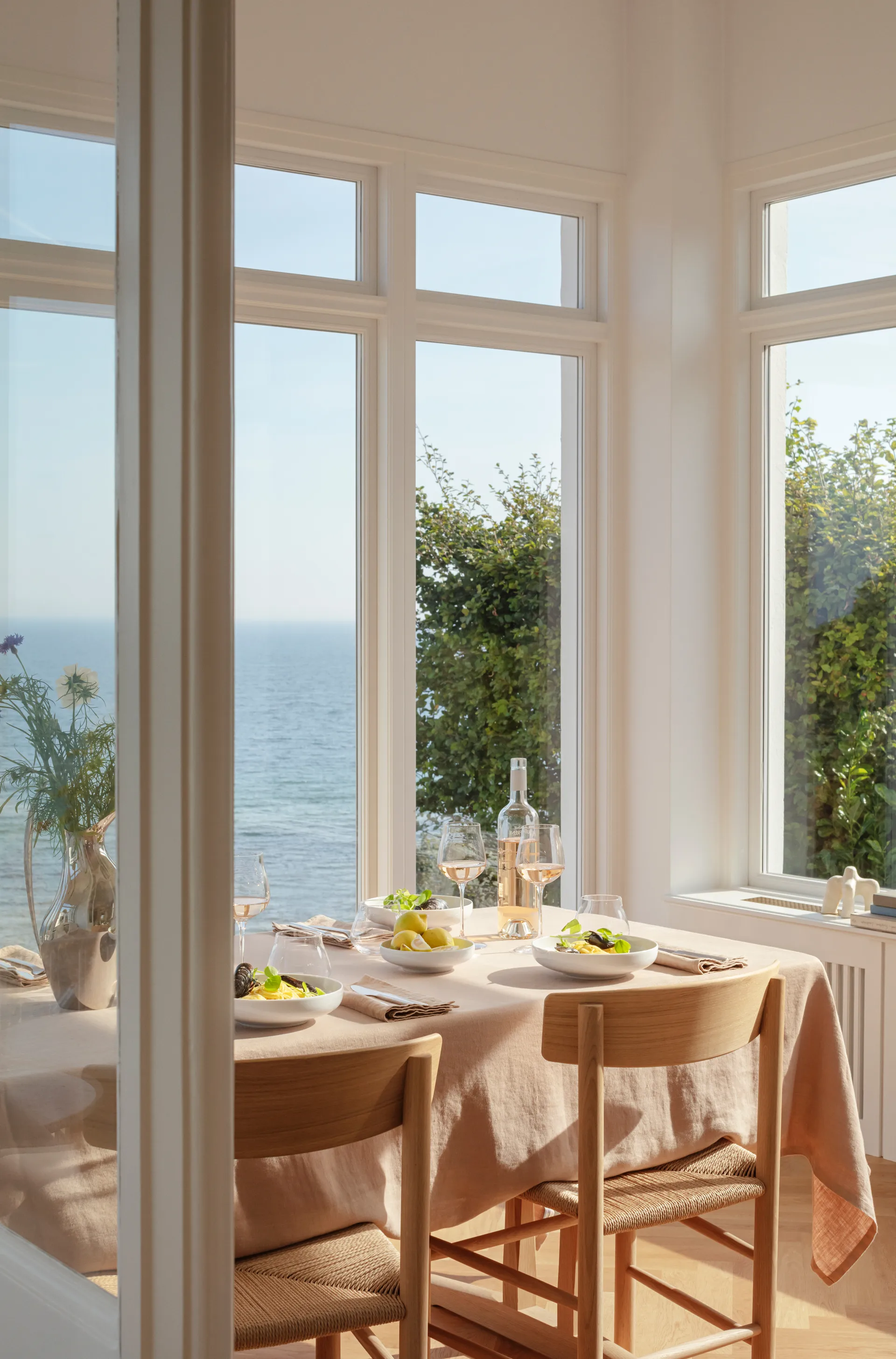 Koppel lunsjtallerken Ø22 cm, Hvit Georg Jensen