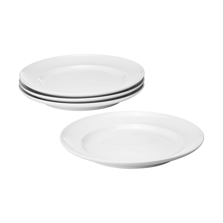 Koppel middagstallerken Ø27 cm 4-pk - Hvit - Georg Jensen