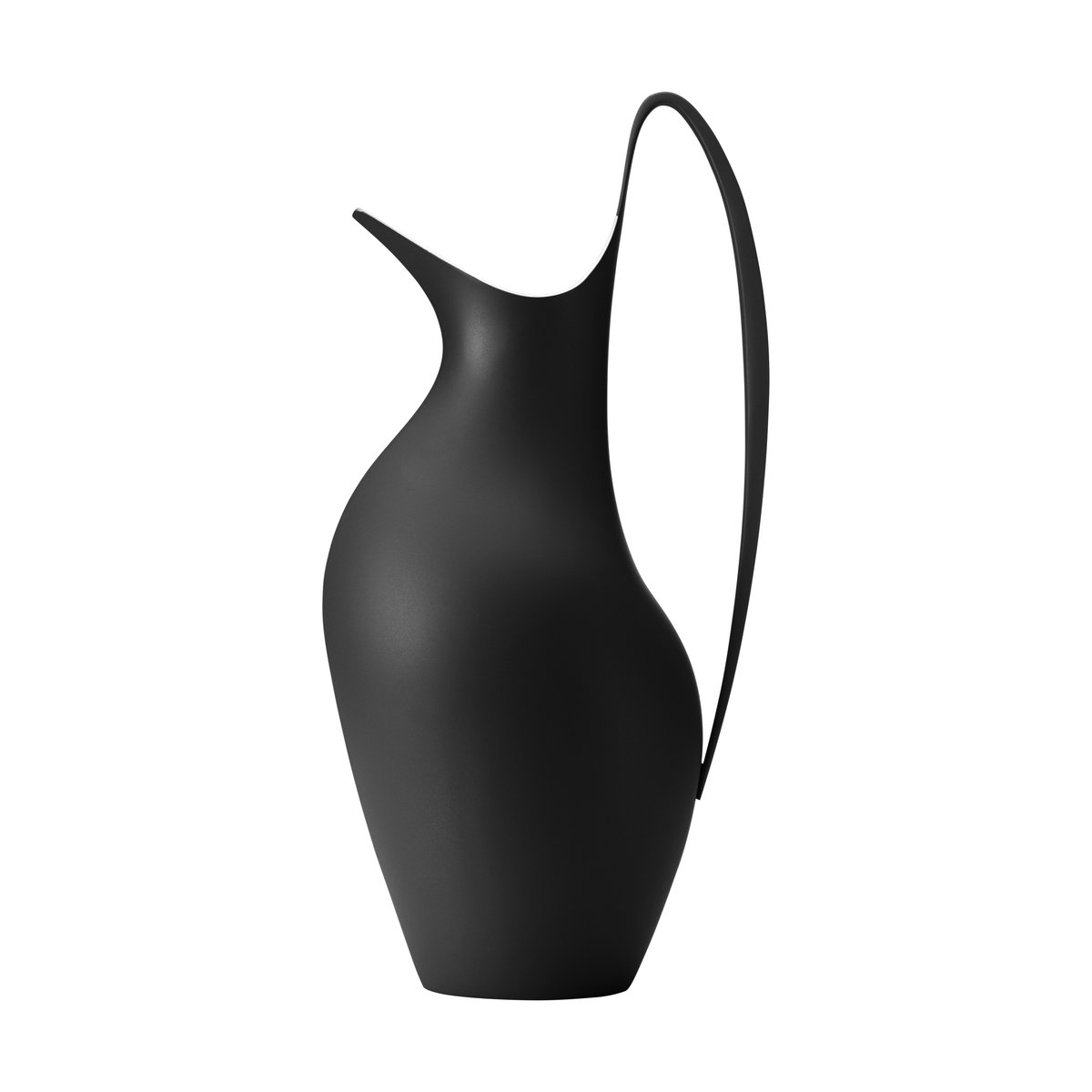 Georg Jensen Koppel mugge 0,75 L Rustfritt stål-midnight black