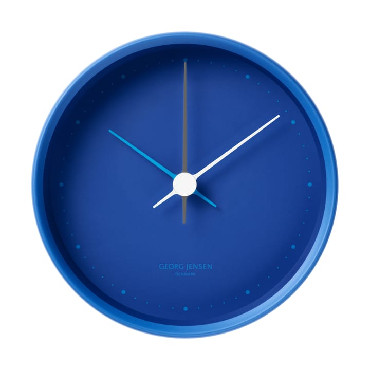 Koppel veggklokke Ø10 cm - Iconic blue - Georg Jensen