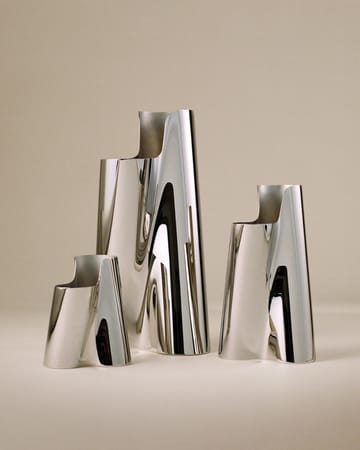 Lituus gulvvase 49,8 cm - Rustfritt stål - Georg Jensen