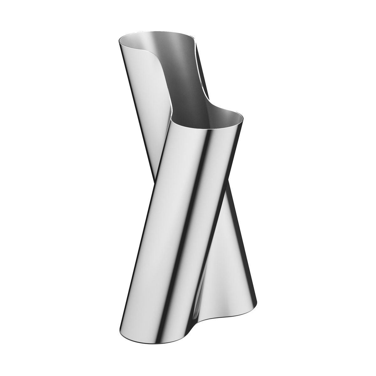 Bilde av Georg Jensen Lituus vase large 342 cm Rustfritt stål