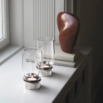 Lumis telysestake - Rustfritt stål - Georg Jensen