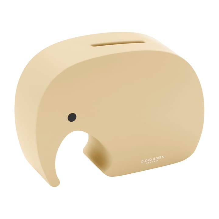 Miniphant sparebøsse 6x8,7 cm, Vanilla bean Georg Jensen