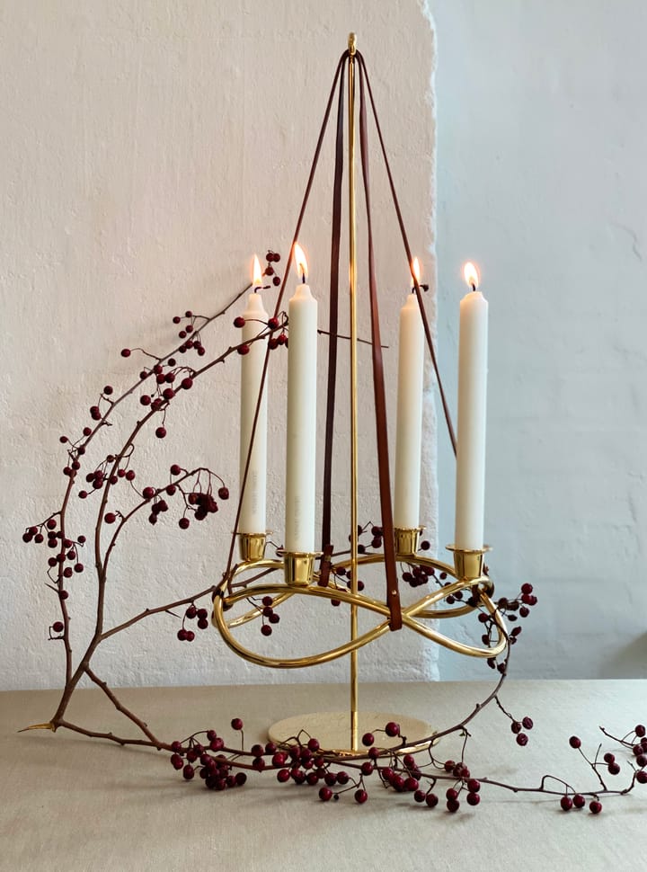 Season lysestake Ø26 cm, forgylt Georg Jensen