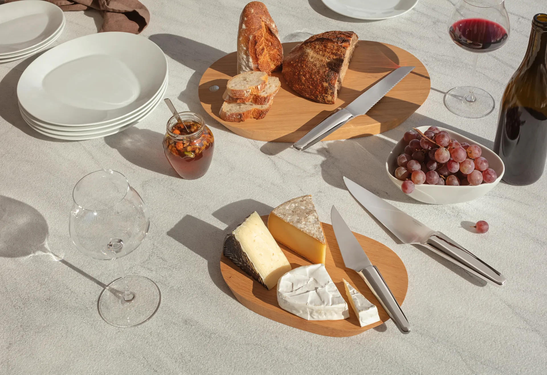 Sky brødkniv, Rustfritt stål Georg Jensen