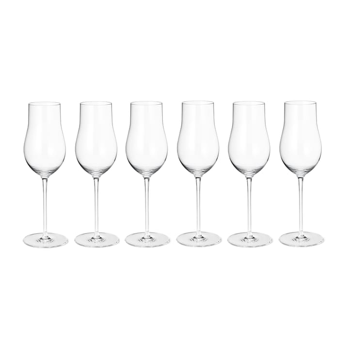 Sky champagneglass 25 cl 6-pakning - Klar - Georg Jensen