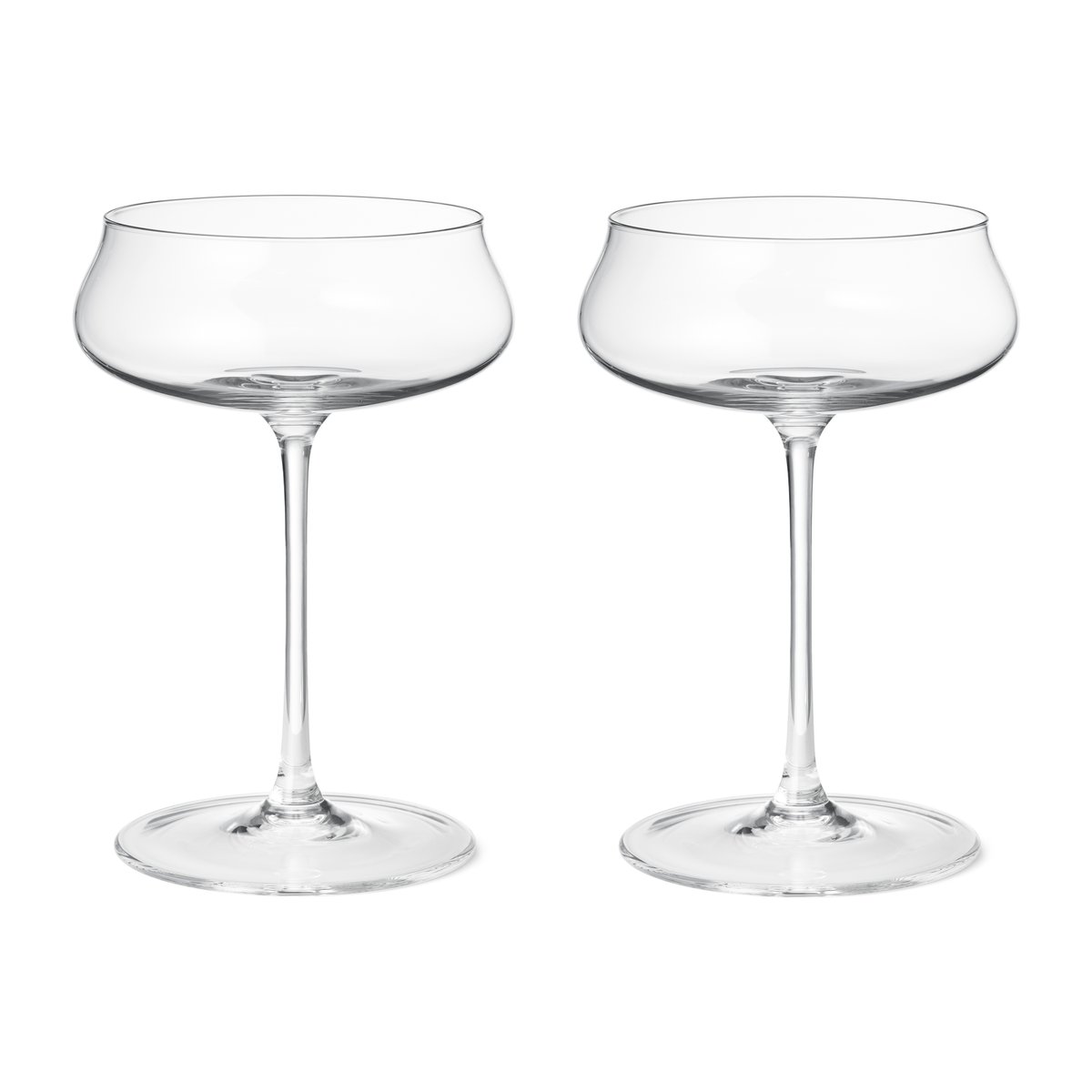 Georg Jensen Sky cocktailglass coupe 25 cl 2-pakning Klar