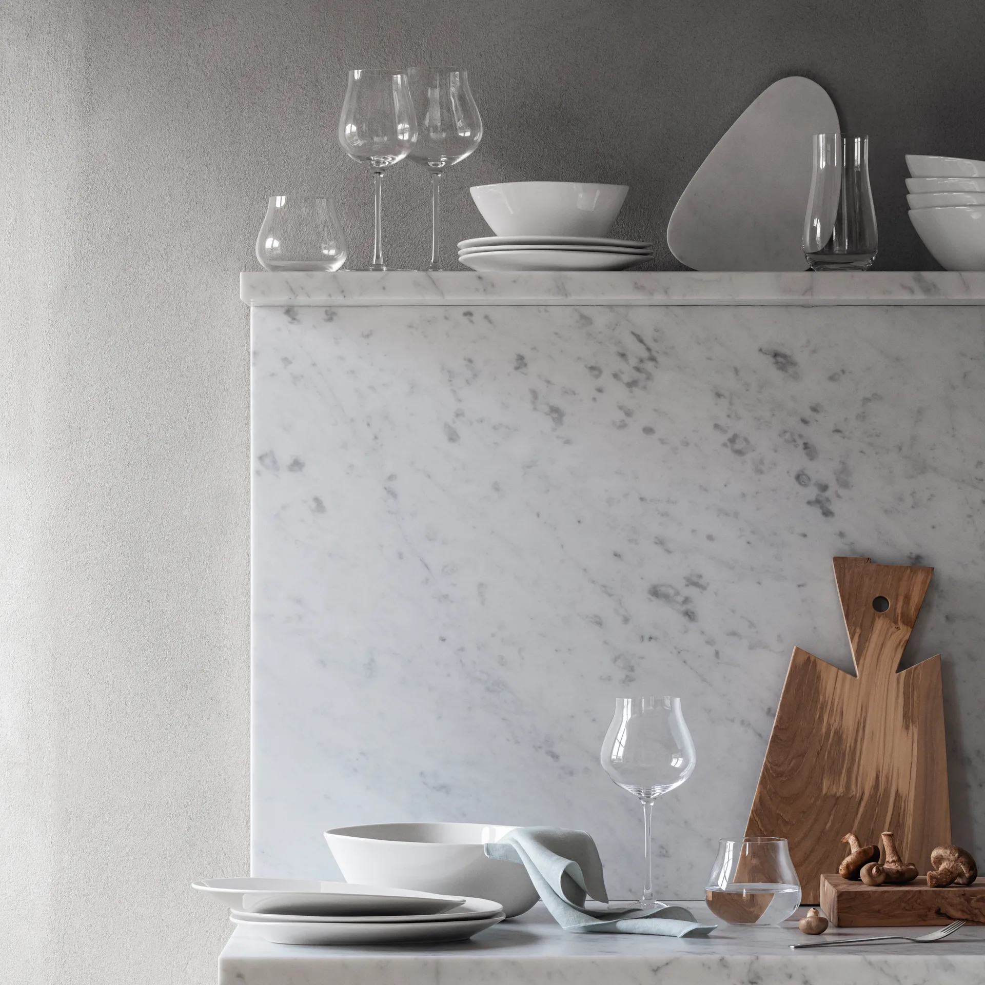 Sky drikkeglass høyt 45 cl 6-stk., Krystallinsk Georg Jensen