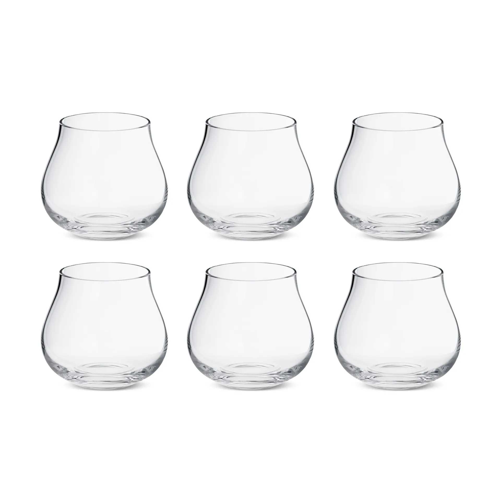Sky drikkeglass lavt 38 cl 6-stk., Krystallinsk Georg Jensen