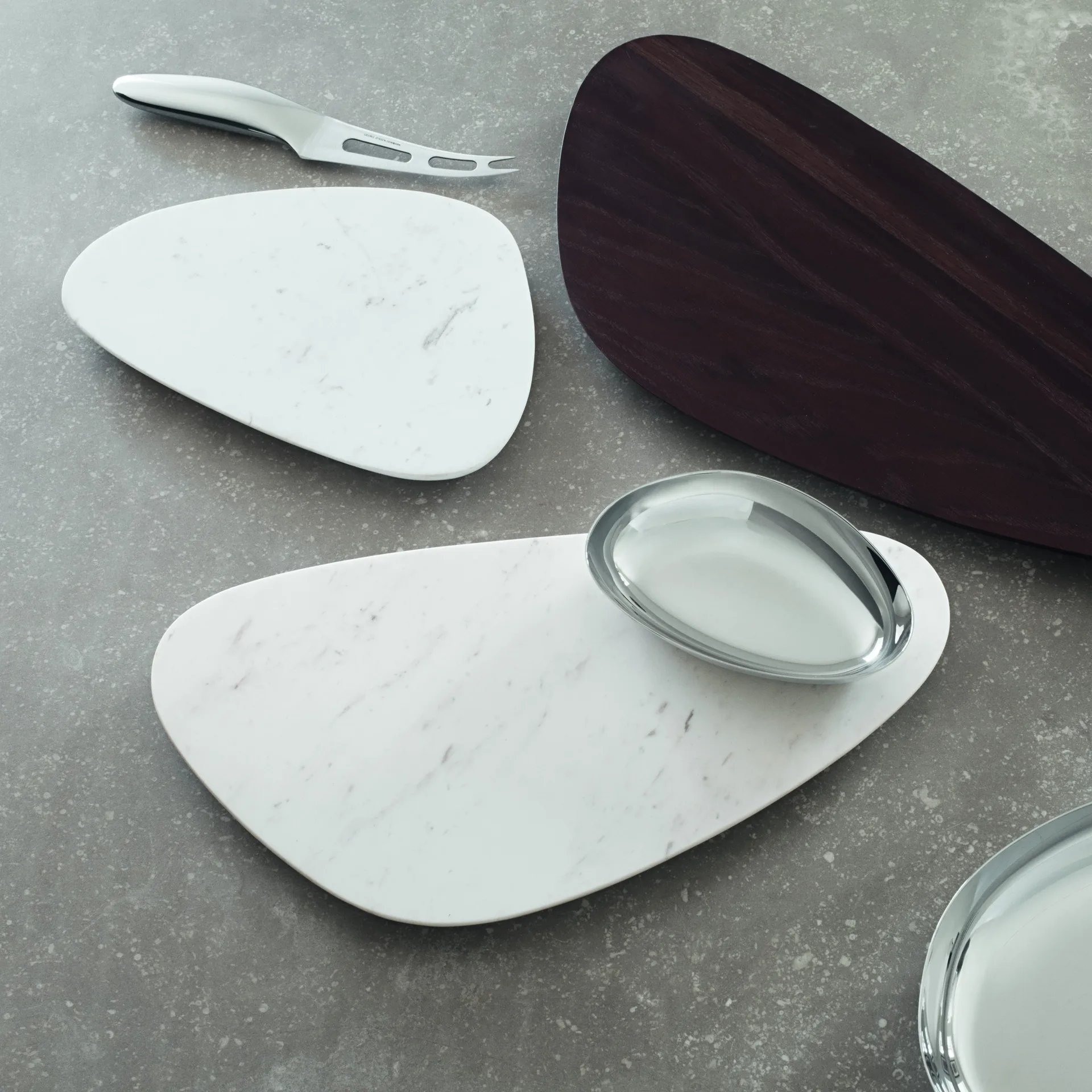 Sky serveringsbrett sten, Medium Georg Jensen