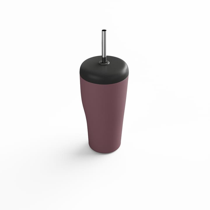 Sky termokopp med sugerør 40 cl., Rosa Georg Jensen