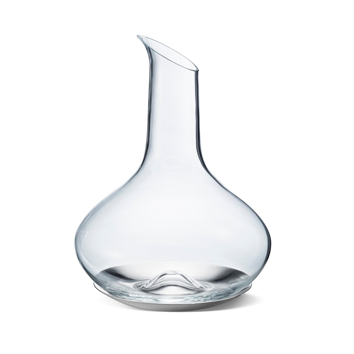 Georg Jensen Sky vinkaraffel med fat 0,75 l | Skandinavisk Design | Vinkarafler | Gjennomsiktig