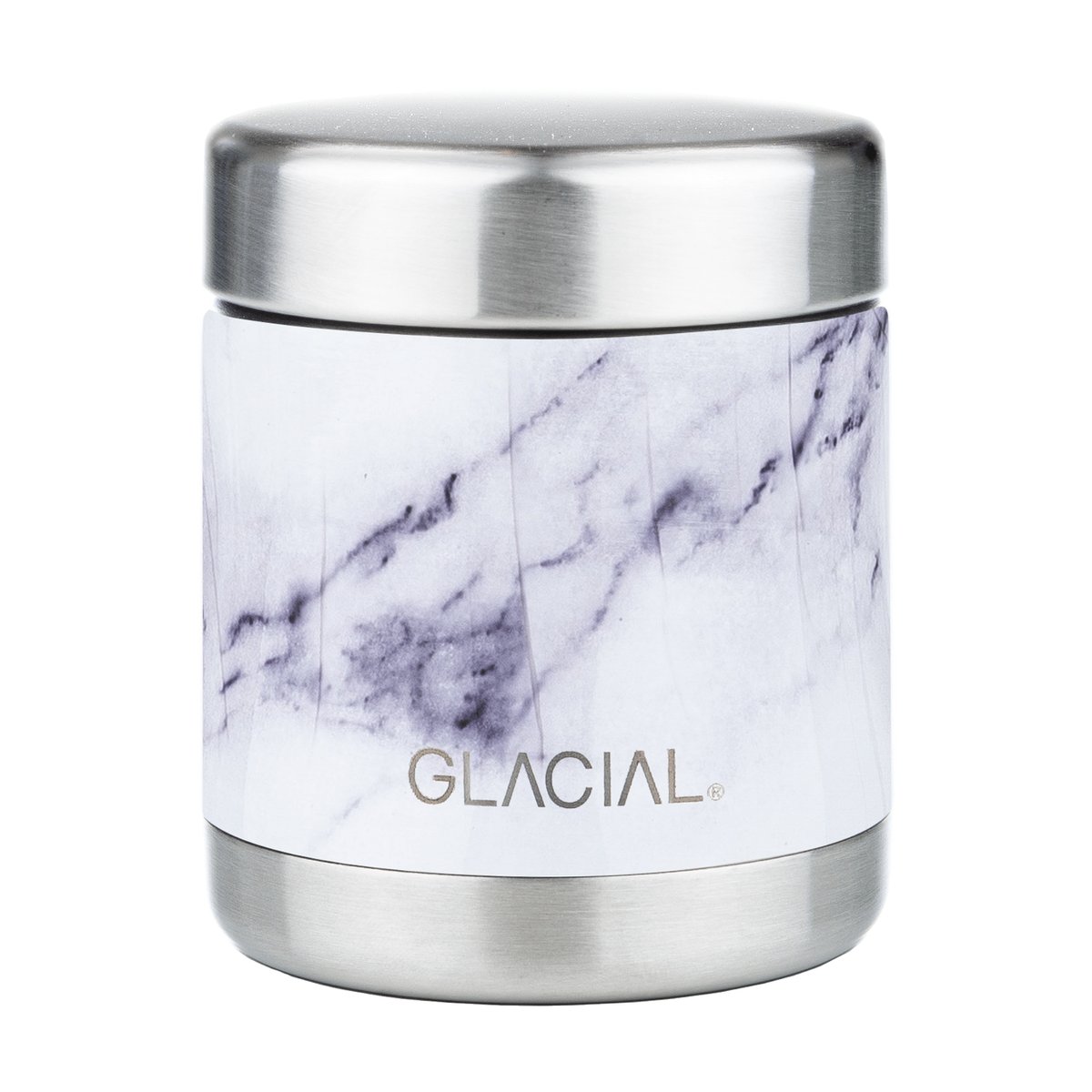 Glacial mattermos 450 ml White marble | Skandinavisk Design | Termoser | Hvit