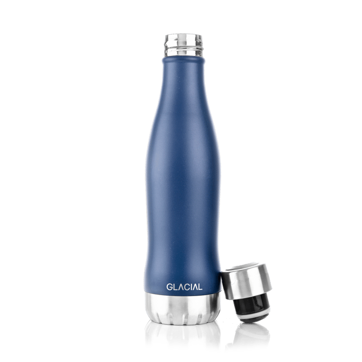 Glacial vannflaske 400 ml - Matte navy - Glacial