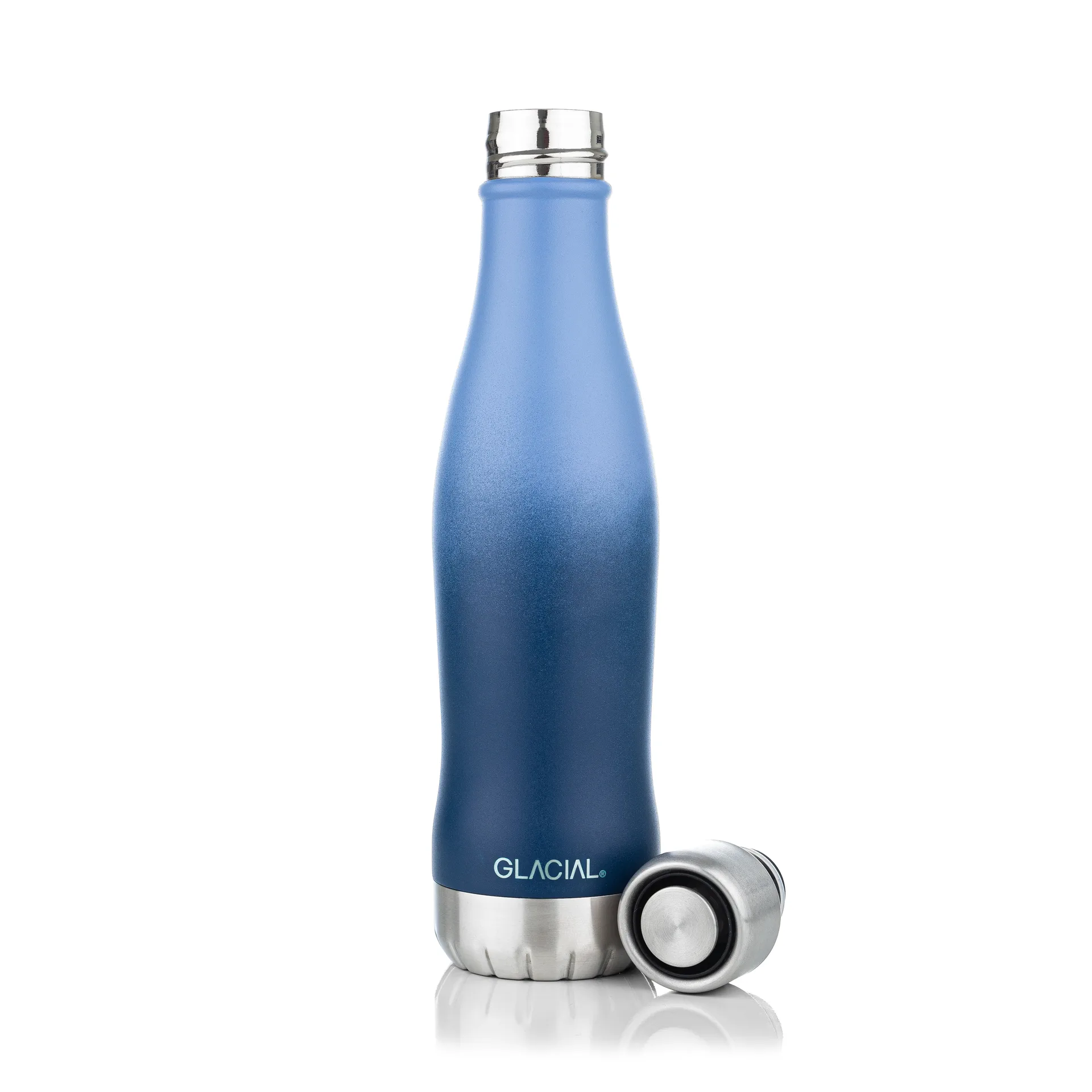 Glacial vannflaske active 400 ml, Blue fade Glacial