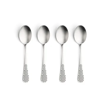 Classic spiseskje - Rustfritt stål, 18,7 cm, 4-pakning - Global