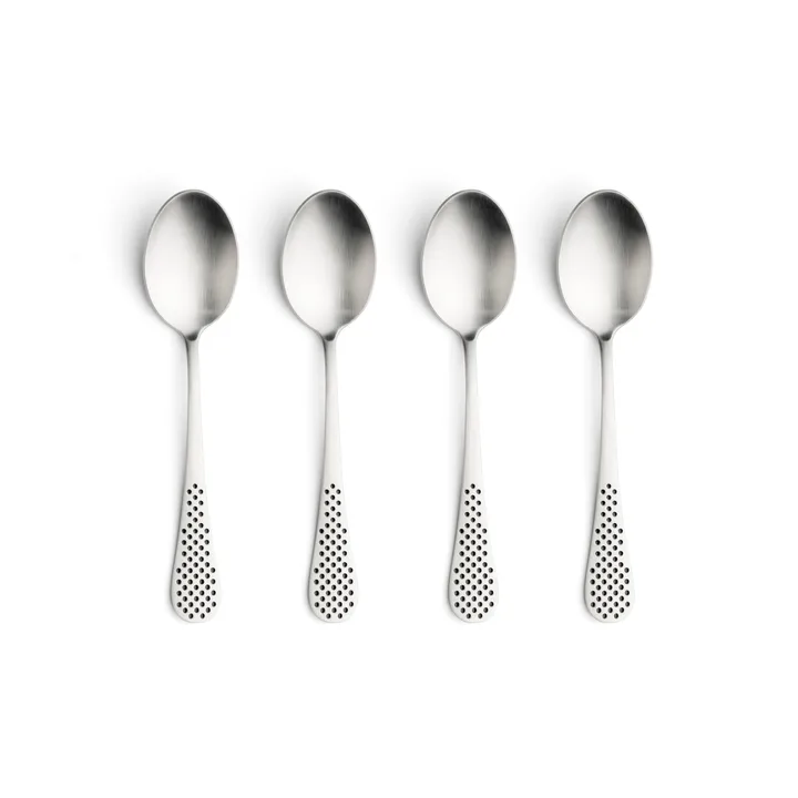 Classic spiseskje - Rustfritt stål, 18,7 cm, 4-pakning - Global