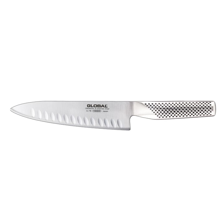 Global G-78 kokkekniv olivenslipt 18 cm - rustfritt stål - Global