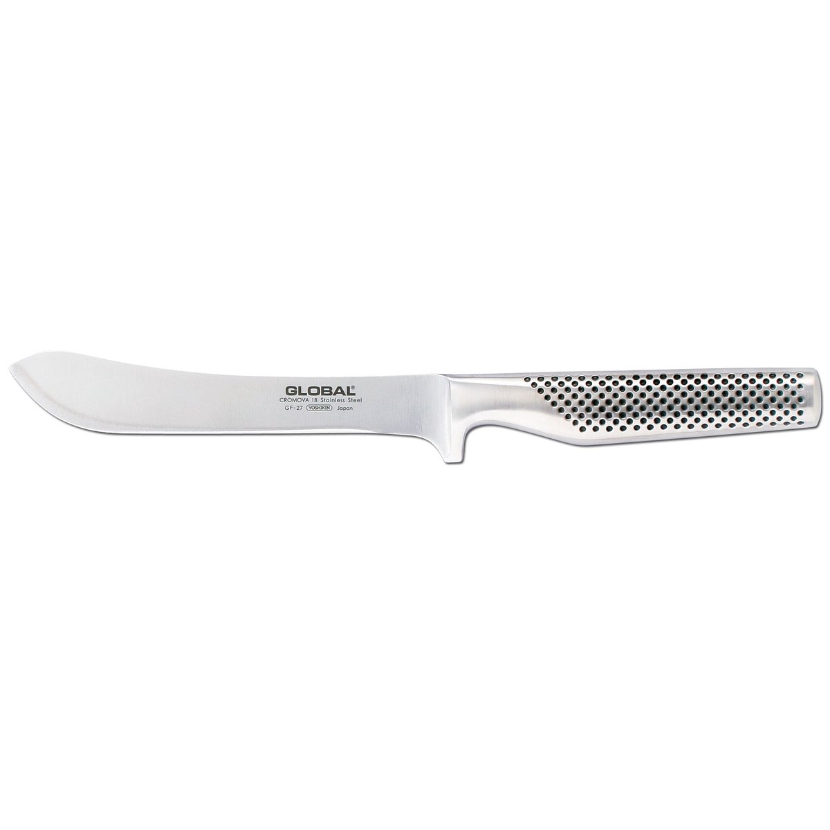 Global GF-27 slaktekniv smidd 16 cm rustfritt stål | Skandinavisk Design | Øvrige kniver | Sølv