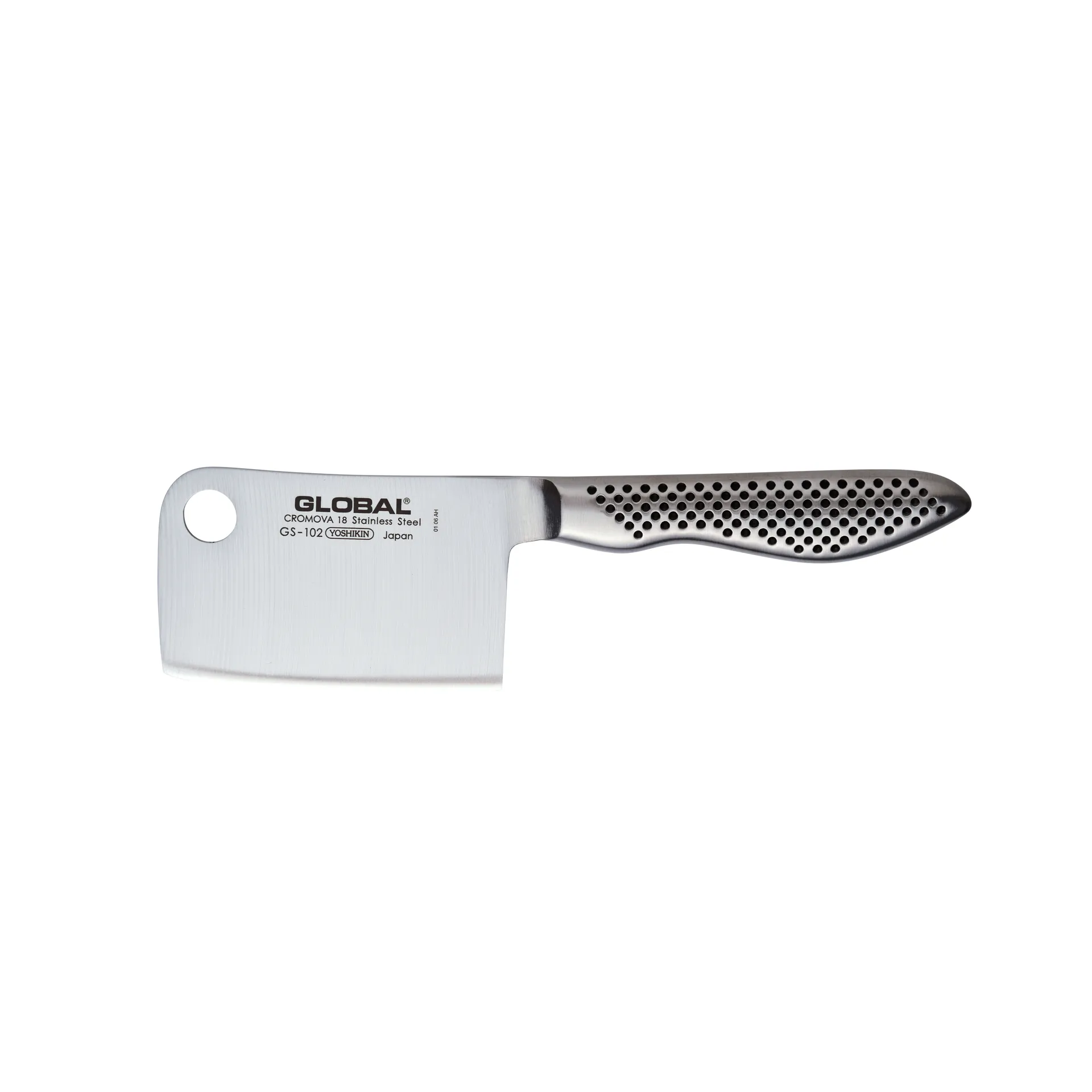 Global GS-102 minihakker 8 cm, Rustfritt stål Global