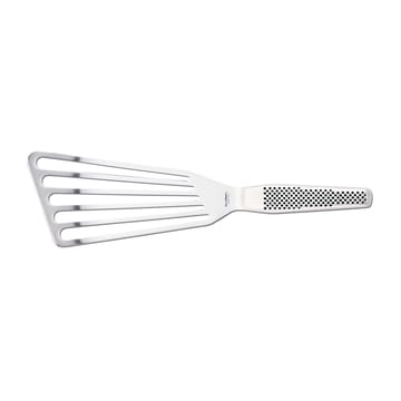 Global GS-27 Stekespade perforert vinklet 27 cm - rustfritt stål - Global