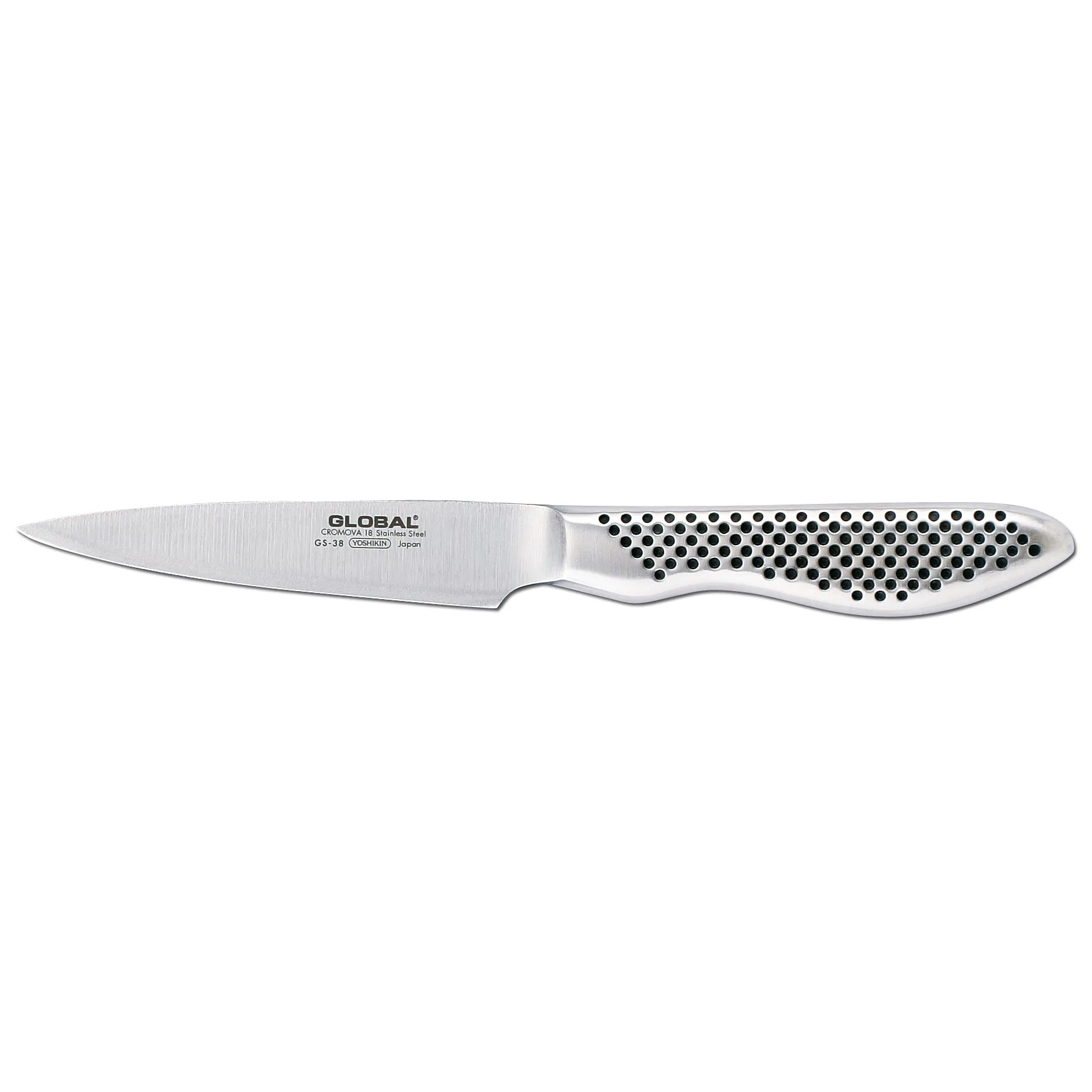 Global GS-38 skrellekniv 9 cm, rustfritt stål Global