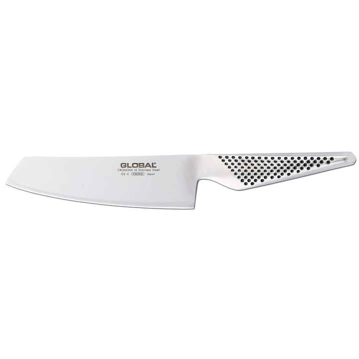 Global GS-5 grønnsakskniv 14 cm - Rustfritt stål - Global