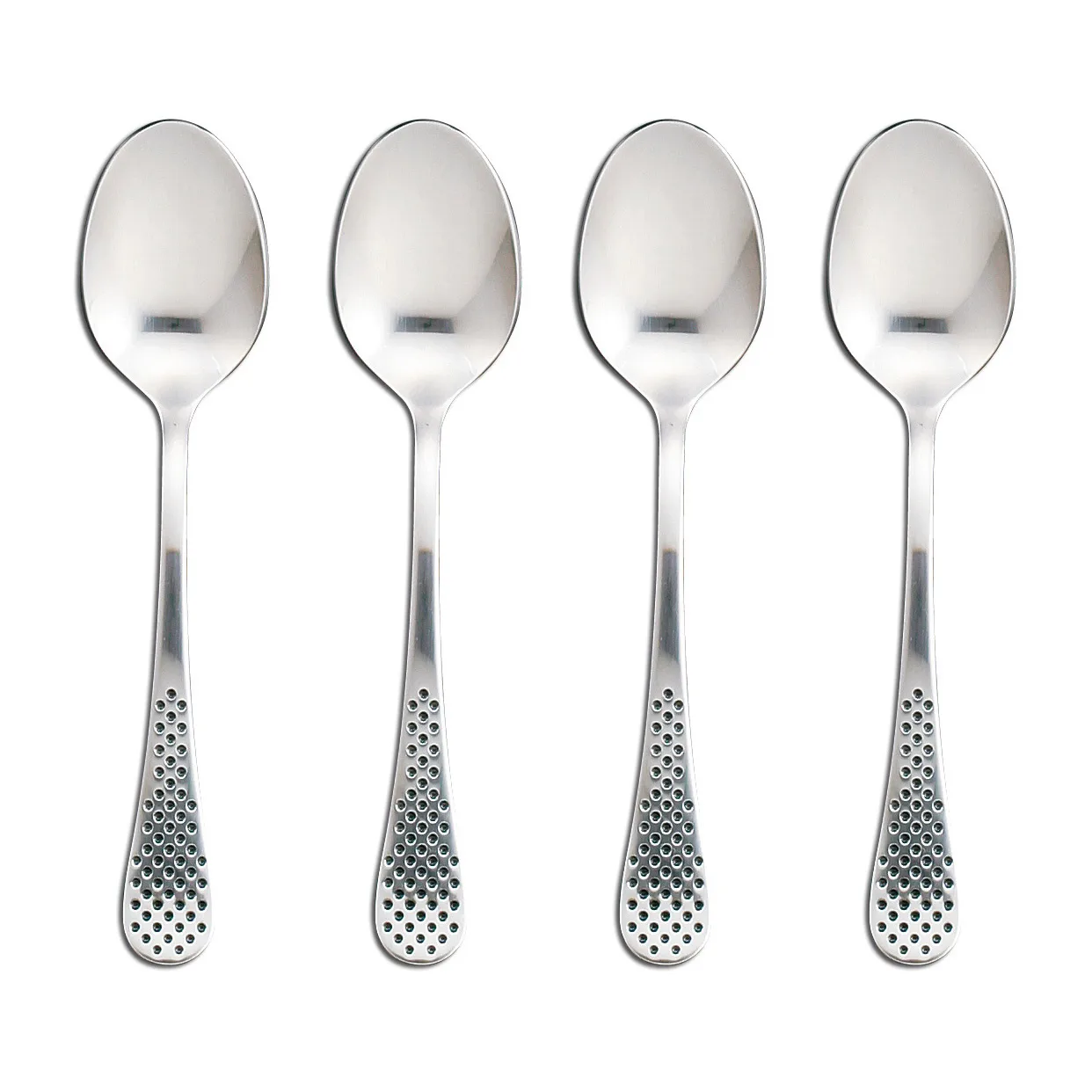 Global GT-003-4 Kaffeskje 12,5 cm 4-pakning, rustfritt stål Global