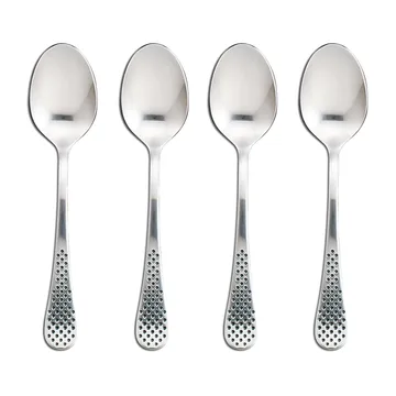 Global GT-003-4 Kaffeskje 12,5 cm 4-pakning - rustfritt stål - Global