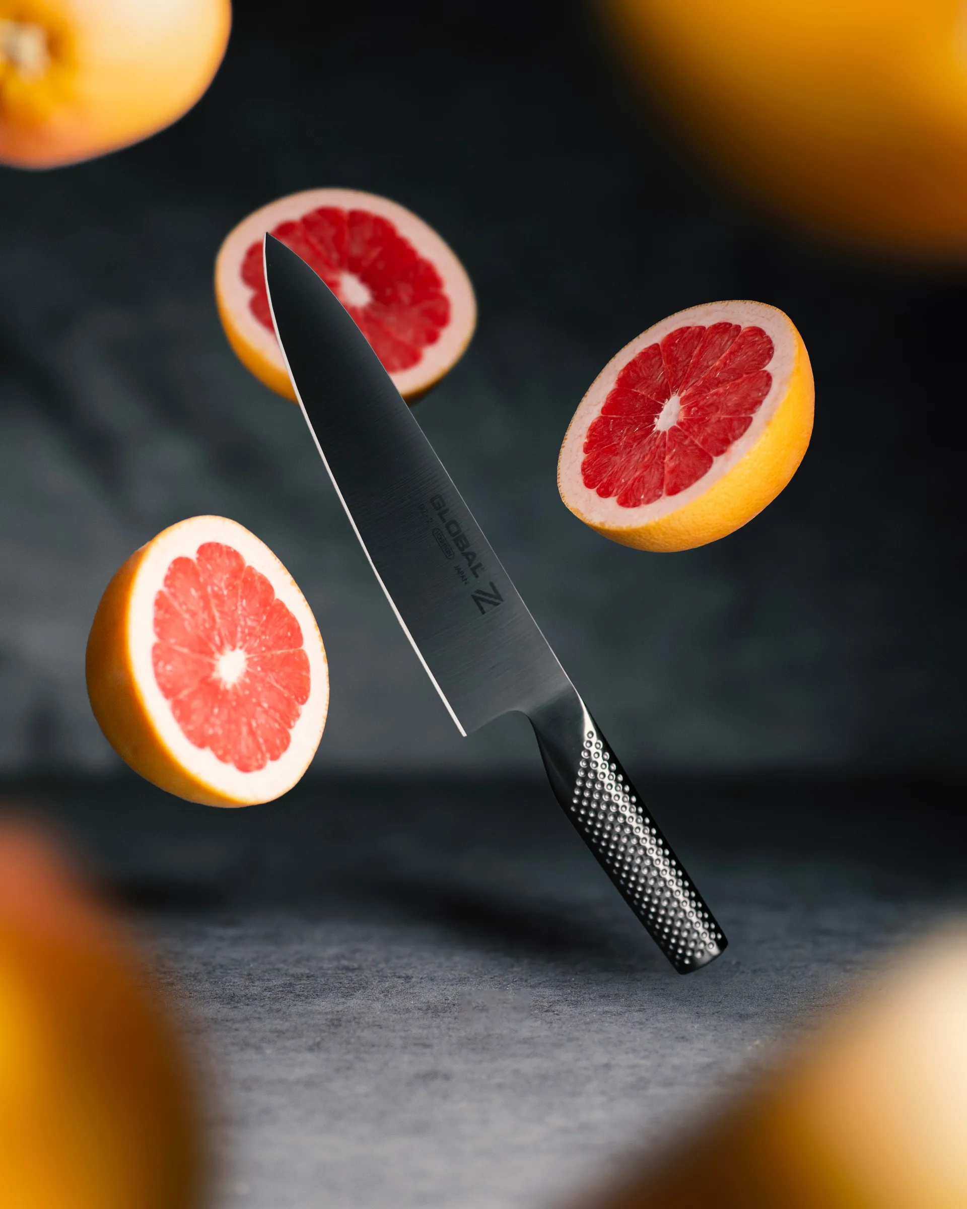 Global GZ-2 kokkekniv specialutgave 20 cm, Rustfritt stål Global