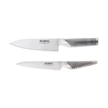 Global knivsett 2 deler (G-58 & GS-14) - Rustfritt stål - Global