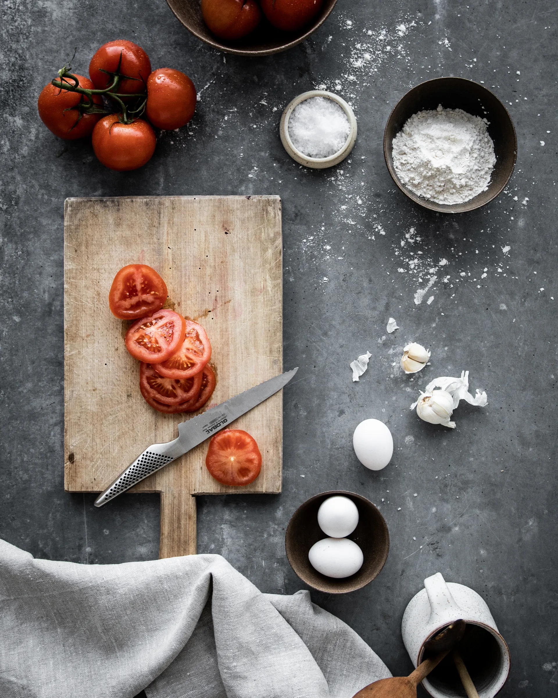 Global knivsett 2 deler (G-58 & GS-14), Rustfritt stål Global