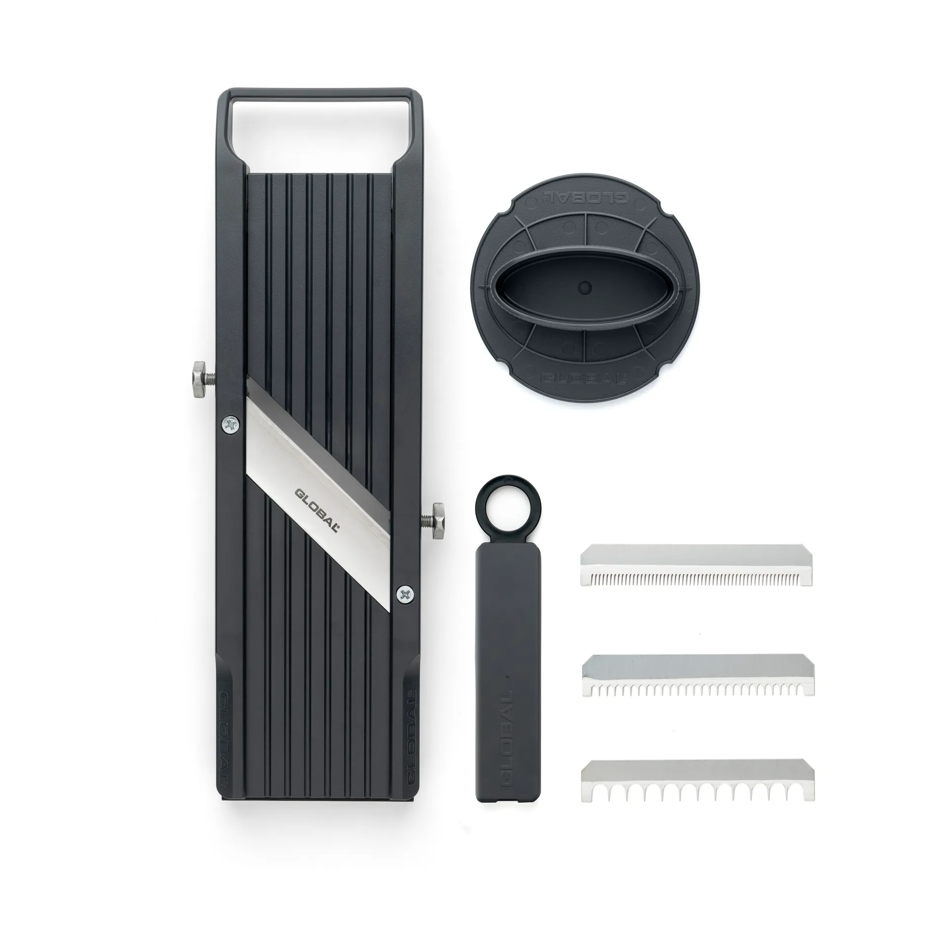 Global mandolin svart, 6,4 cm Global