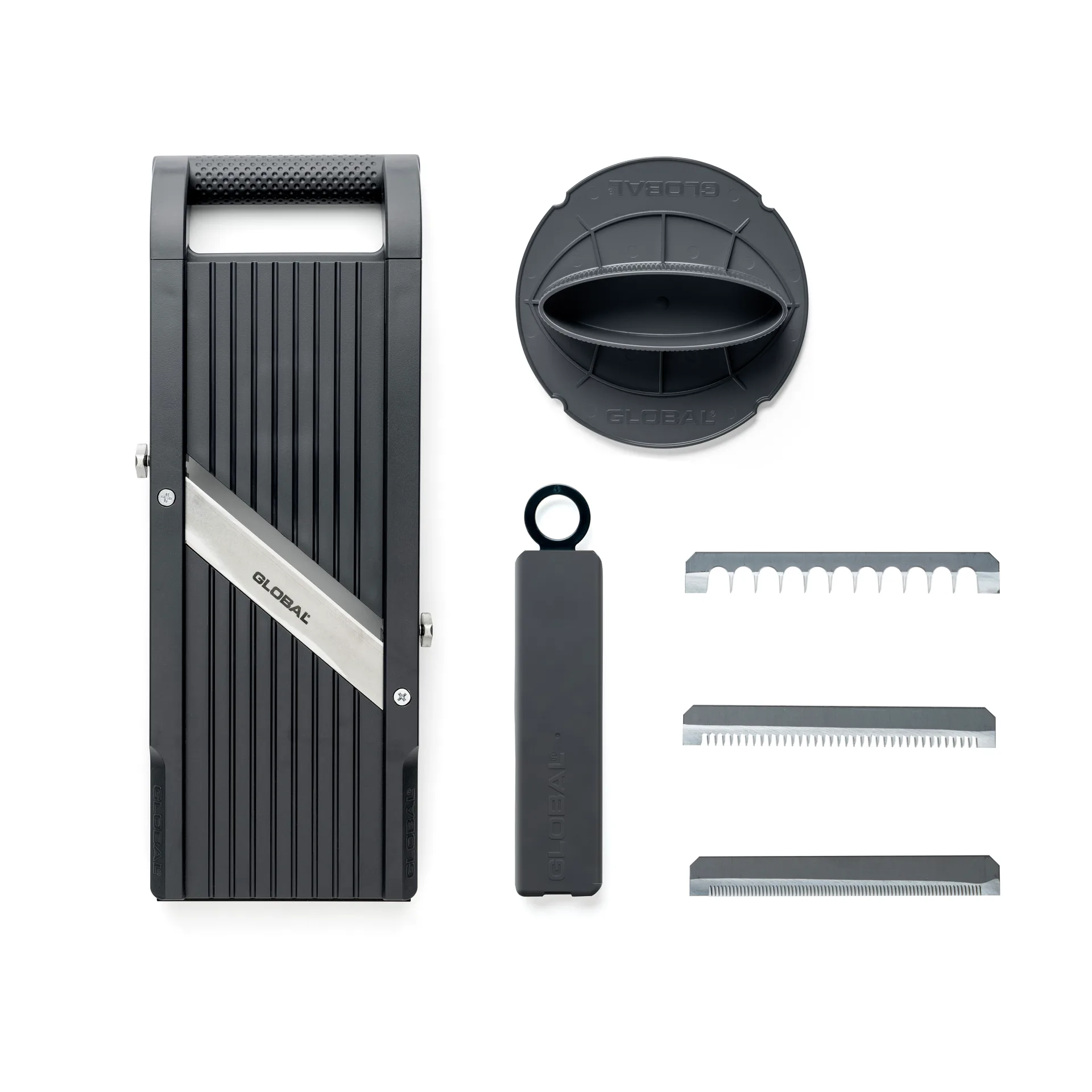 Global mandolin svart, 9,5 cm Global