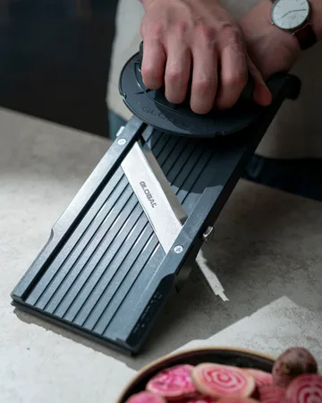 Global mandolin svart - 9,5 cm - Global