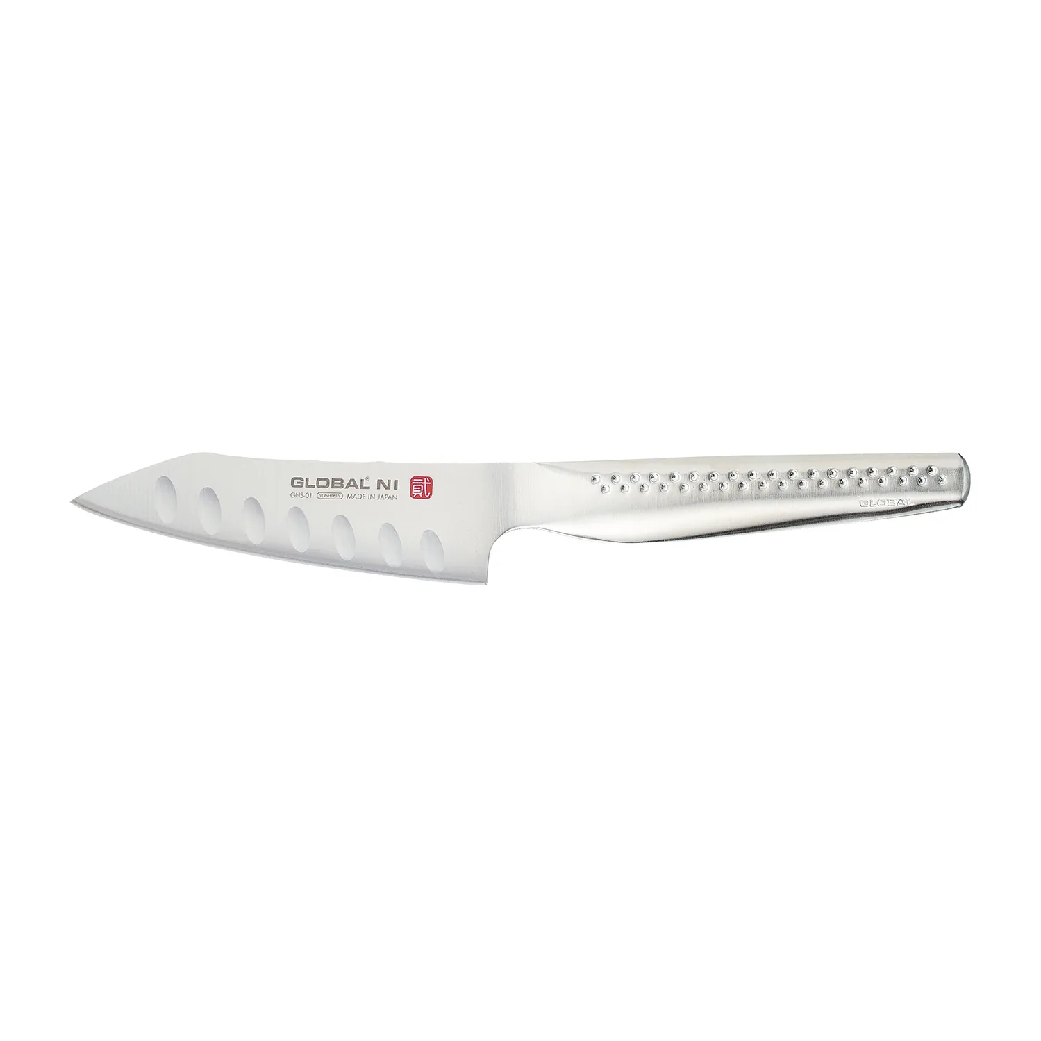 Global NI GNS-01 Universalkniv Oriental olivenslipt 11 cm, rustfritt stål Global