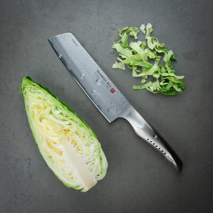 Global SAI-04 Grønnsakshakke 19 cm, rustfritt stål Global