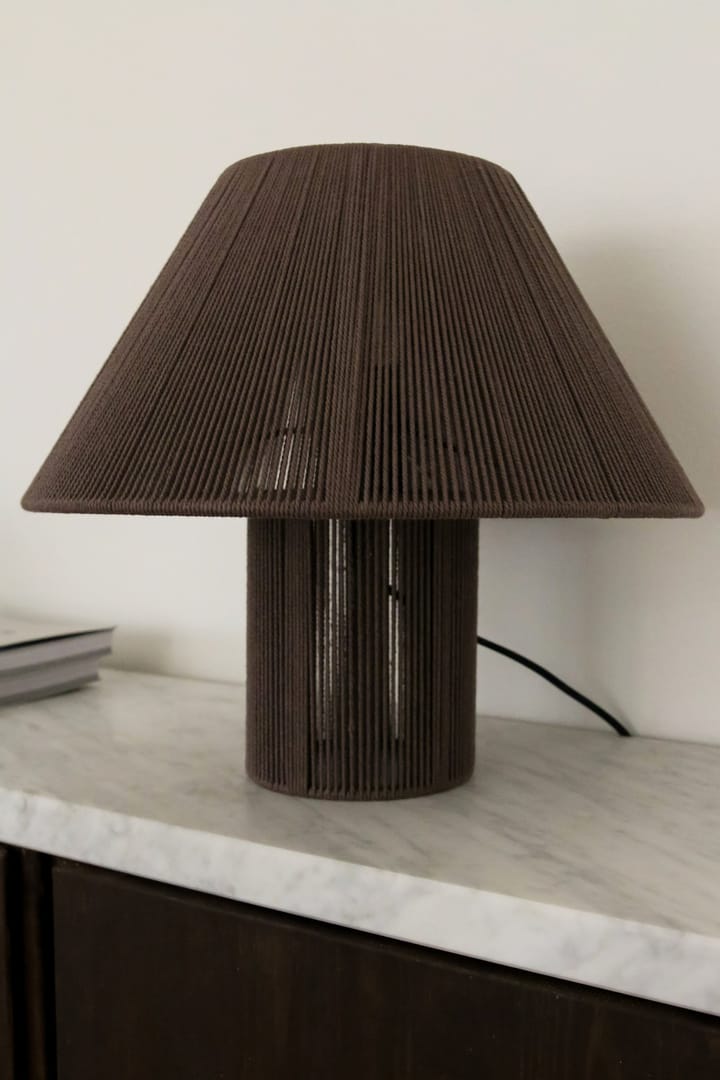 Anna bordlampe Ø 35 cm - Brun - Globen Lighting