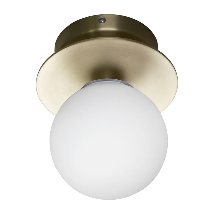 Art Deco IP44 vegglampe - Børstet messing - Globen Lighting