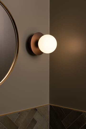 Art Deco taklampe - Bronse-hvit - Globen Lighting