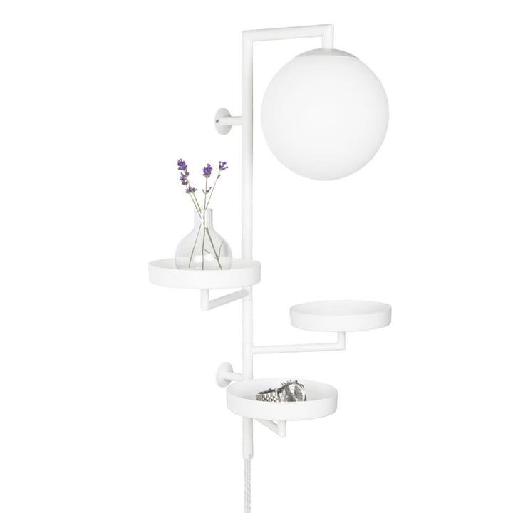 Astoria vegglampe - hvit - Globen Lighting