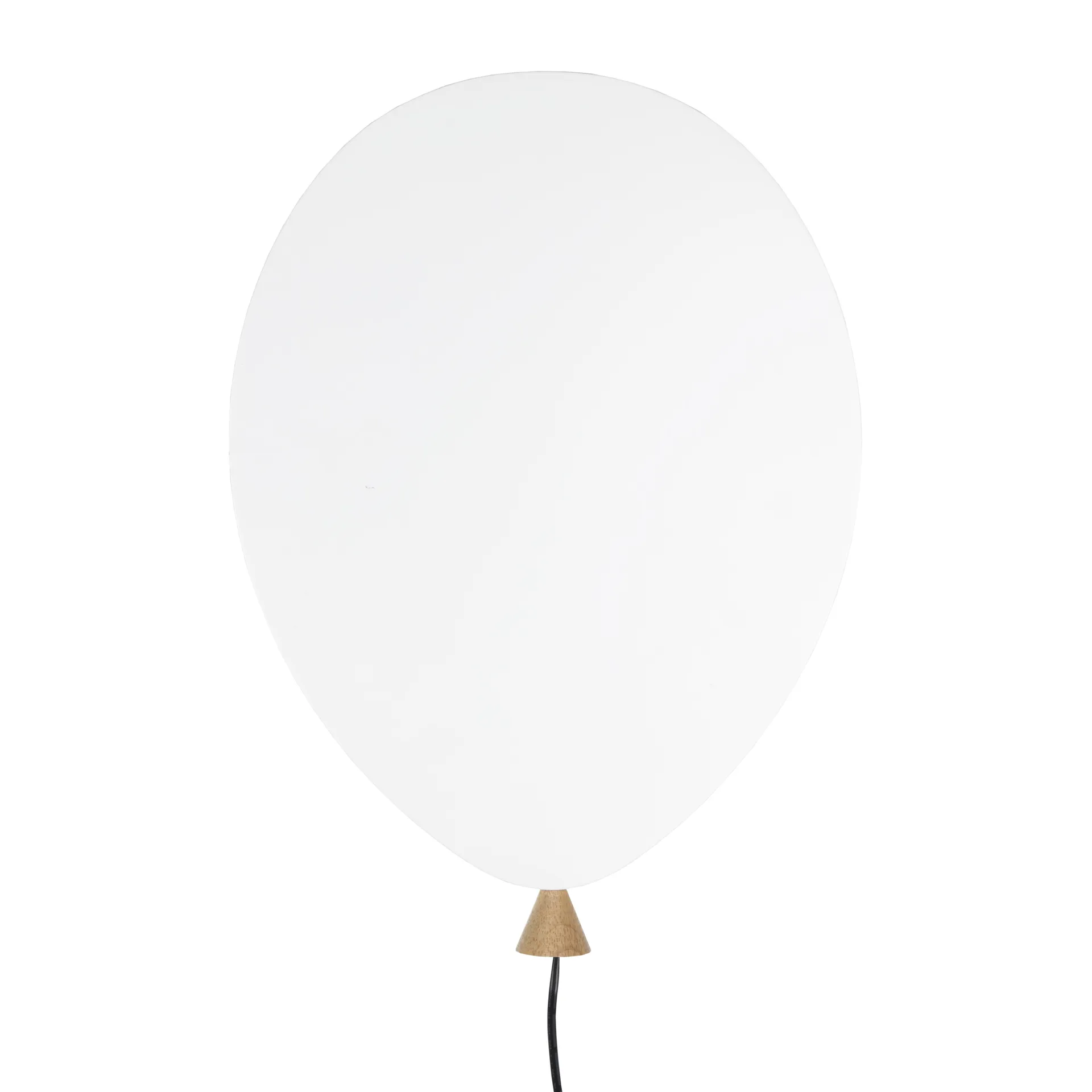Balloon vegglampe, hvit-ask Globen Lighting