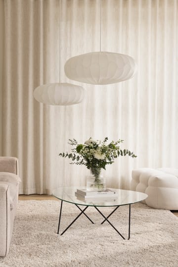 Bladverk lampeskjerm Ø70 cm - Hvit - Globen Lighting