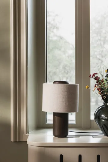 Bosco bordlampe - Brunbeiset eik - Globen Lighting