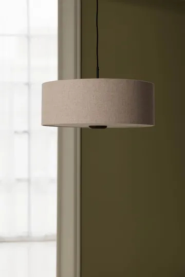 Bosco pendel  - Beige, brunbeiset eik, Ø55 cm - Globen Lighting