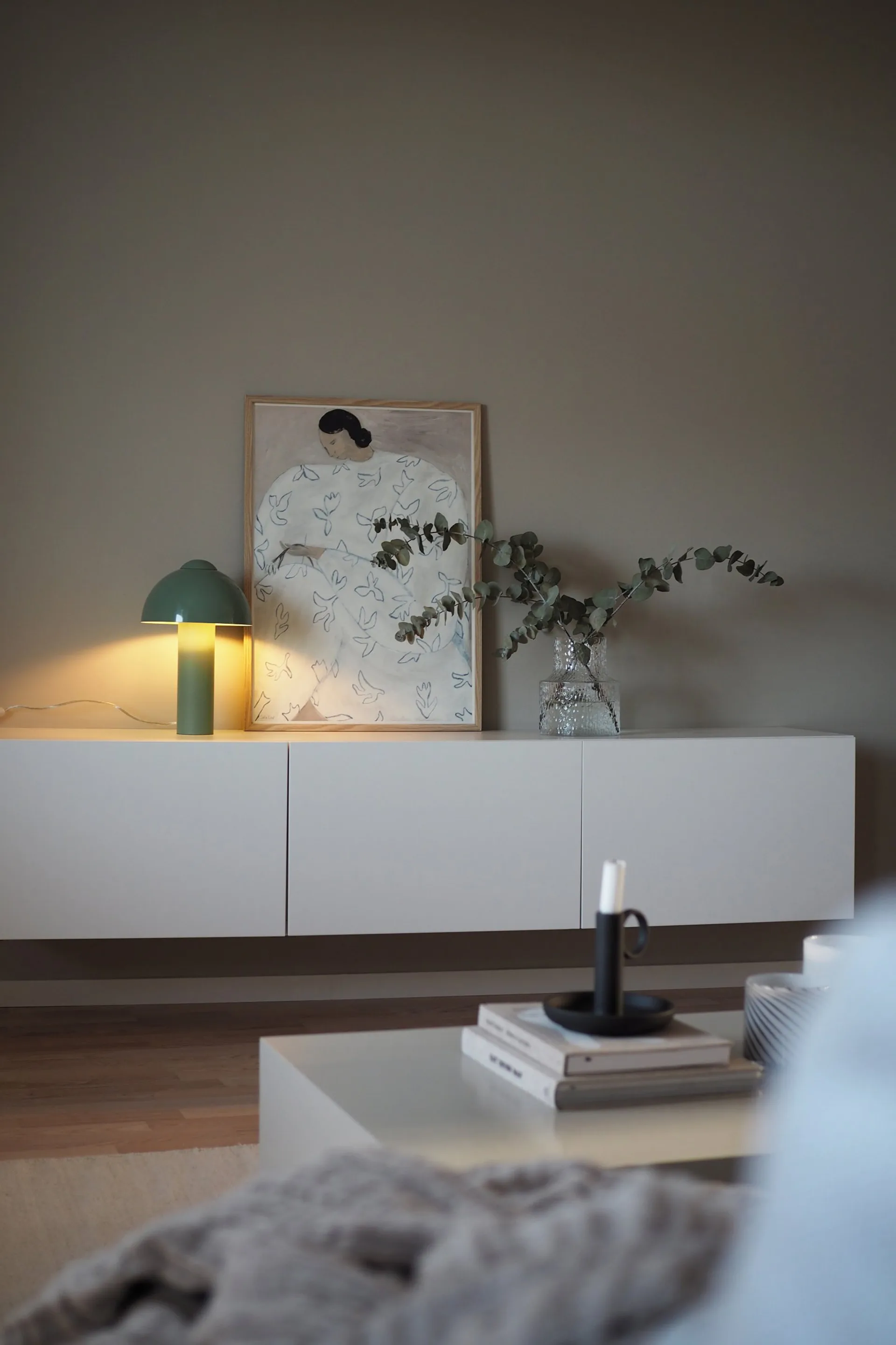 Buddy 23 bordlampe 36 cm, Grønn Globen Lighting