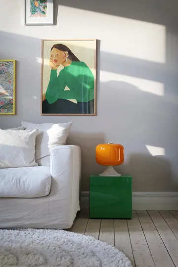 Bullen 25 bordlampe - Orange - Globen Lighting