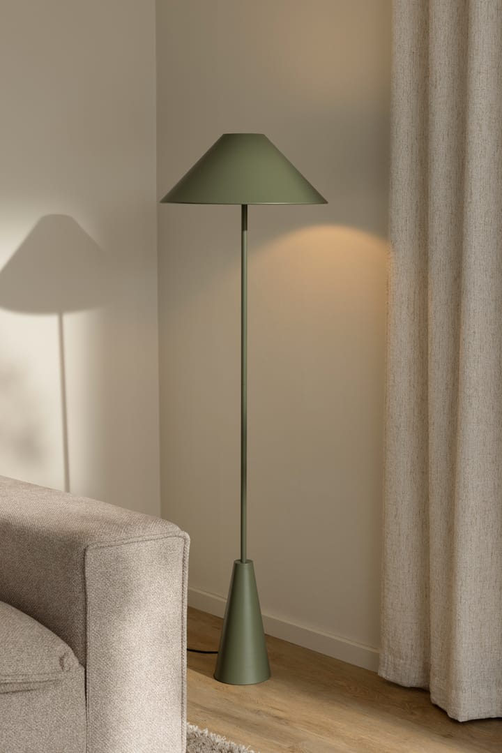 Cannes gulvlampe 140 cm, Mossgrønn Globen Lighting